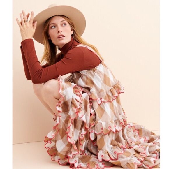 Innika Choo Frill Iva Biigdress Maxi - Picture 4 of 10